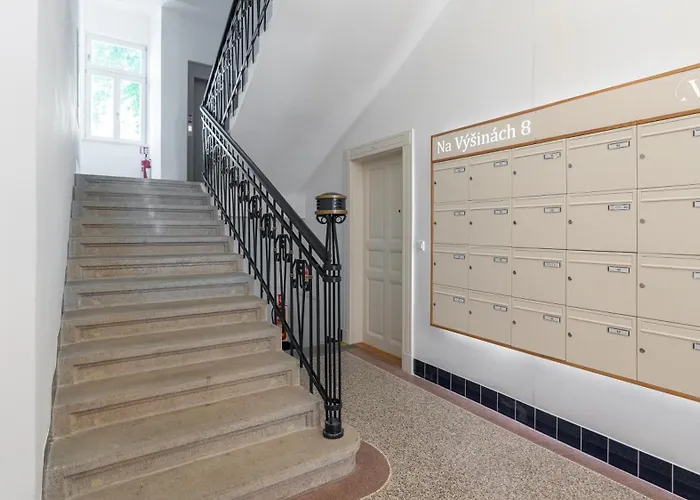 Apartment In The Clouds Letna - Luxury With Romantic Balconies In Quiet Centre Of Prague